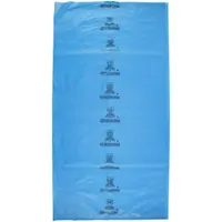 Open-Ended Bag: 4 mil Thick, 29 in Wd, 56 in Lg, Blue, Roll, Low Density Polyethylene (LDPE), 50 PK (MPN PB4B292956)