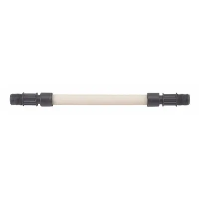 STENNER Pump Head Tubing: Santoprene, 1/4 in x 7 1/2 in, 25 psi Max. Pressure, NPT - Replacement Tubes for Peristaltic Pumps