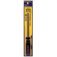 EAZYPOWER Tamper Resistant Hex Screwdriver: Security Hex Key Series, Steel, 11/32 in Tip Size (MPN 79731)