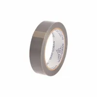 ST GOBAIN Film Tape: 1 in Wd, 36 yd Lg, 3.5 mil Thick, Silicone, Polytetrafluoroethylene Film, Gray (MPN 2045-2)