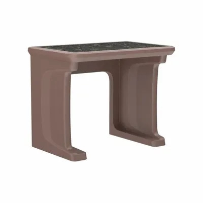 CORTECH Freestanding Desk: Brown, 29 in Overall Ht, 36 in Overall Wd, 24 in Overall Dp - Floor-Mount Desks with Laminate Top