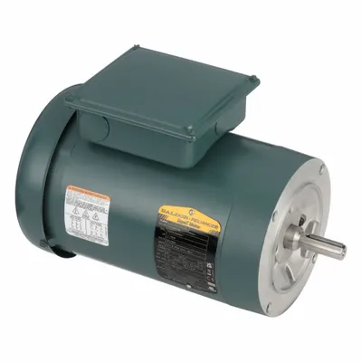 BALDOR General Purpose Motor: C-Face Mount, Totally Enclosed Fan Cooled, 1 hp - C-Face 3-Phase General Purpose AC Motors