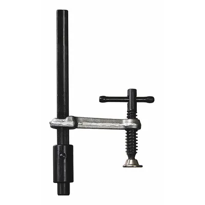 BUILDPRO Inserta Clamp: 4 in Throat Dp, 8 1/2 in Jaw Opening (Max) - T-Handle Clamps