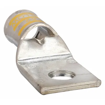 THOMAS & BETTS Compression Lug: 1/2 in Stud Size, 4/0 AWG For Wire Sizes, Stranded Wire Type - One-Hole Compression Lugs