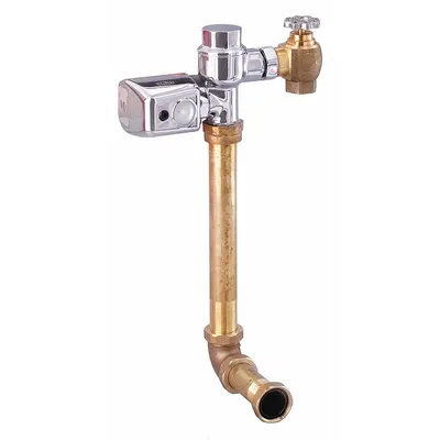 ZURN Automatic Flush Valve: AquaVantage, 1.6 gpf Gallons per Flush, Battery - Toilet Automatic Flush Valves