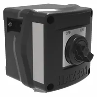 Control Station: 1 Gang, Selector Switch, 1NO/1NC, Off/On, 0 Pilot Lights, 3/4 in, Dead-End Hub (MPN HKHMOD001284WW)