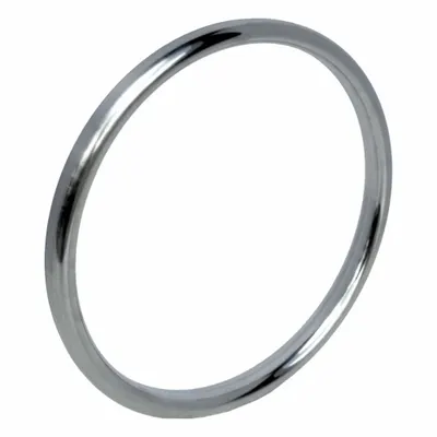 ASP Ring Joint Gasket: Oval, Yellow, Metal-to-Metal Seal, For High Temp Environment - R Series Soft Iron Ring Type Joint Gaskets