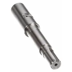 This agitator shaft is a replacement part for HOBART HL200 commercial food mixers. It drives the mixing action to blend ingredients in food preparation applications. The shaft is designed to restore original mixing performance.