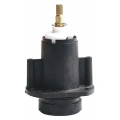 Replacement cartridge for KOHLER shower and bath transfer valves. Controls water flow between outlets such as showerheads and tub spouts. Used in residential and commercial plumbing systems to restore proper valve function.