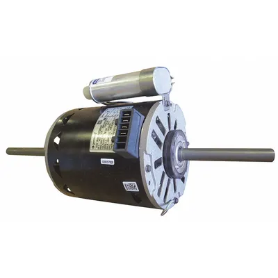 BERNER Motor: 1 hp, 480V AC, 1 Ph, 1,725 RPM Motor RPM, 22 in Shaft Lg, 22 in Overall Lg - Replacement Motors