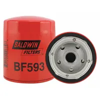 BALDWIN FILTERS Fuel Filter: Spin-On, 3 3/4 in Outside Dia, 13/16"-12 Thread Size, Diesel Fuel (MPN BF593)