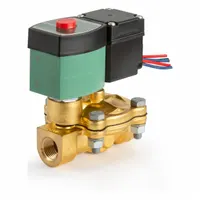 REDHAT Solenoid Valve: 2-Way, Normally Closed, 1/2 in Pipe Size, 24V DC, Watertight, High Flow (MPN X210554928001F1)