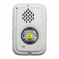 SYSTEM SENSOR Horn Strobe: 12/24V, 5 9/32 in Overall Ht, 5 9/32 in Overall Wd, 2 1/16 in Overall Dp (MPN P2GWLED)