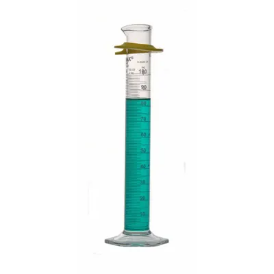 KIMBLE Graduated Cylinder: 25 mL, A, To Deliver (TD) - Class A Glass Graduated Cylinders