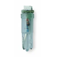 APPROVED VENDOR Compact LED Bulb: LED, Plastic Wedge (W2.1x4.9d), (T) Tubular, T1-3/4, 24V DC, Amber (MPN LT0524WB-A)