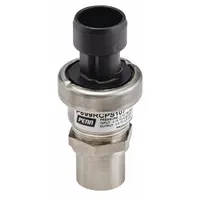 Pressure Transmitter: 0 psi to 100 psi, 4 to 20mA DC, 3-Pin Packard Connector, 1/8 in Male NPT, IP67 (MPN P599AAPS101K)