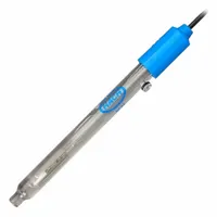 HACH Electrode: LZW5044.97.0002, 0 to 12 pH, 1 m Cable Lg, Ceramic, 1/2 in Overall Dia