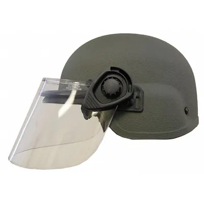 UNITED SHIELD Level IIIA Lightweight Helmet w/ Paulson Face Shield