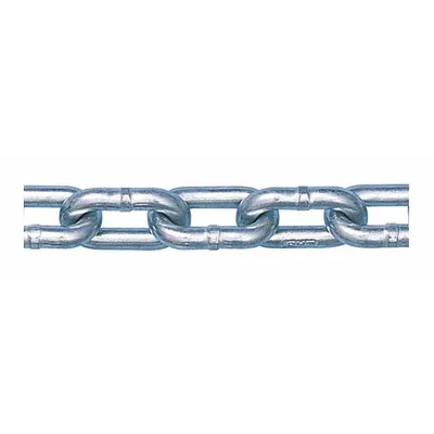 PEERLESS Straight Chain: 3/16 in Chain Trade Size, 30 Chain Grade, Carbon Steel - Grade-30 Load-Securing Chains