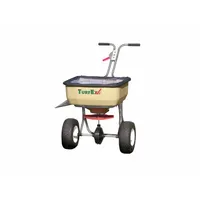 TURFEX Turf Spreader: Landscape, Lawn and Agriculture, 120 lb Capacity, Steel, Polyethylene, 12 ft (MPN TS85)
