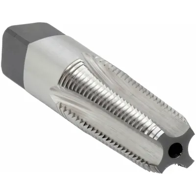 WIDIA GTD Pipe and Conduit Thread Tap: 1/4"-18 NPTF, H3, 4 Flute, Plug Chamfer - Pipe Taps for Aluminum