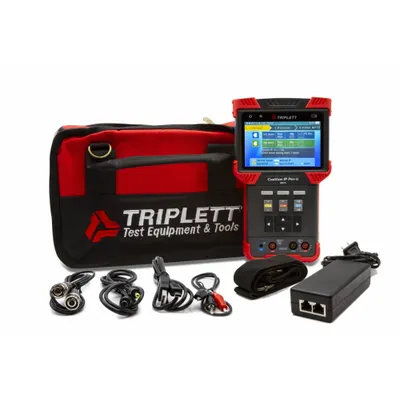 TRIPLETT IP and HD Camera Tester: Ethernet Service Detection/PTZ - Video Surveillance & CCTV Tester Testers