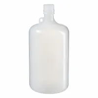 NALGENE Storage Bottle: PPCO, 1 gal, 4 L, Natural, 38-430 mm Screw Closure Size, Closure Included (MPN 2203-0010)