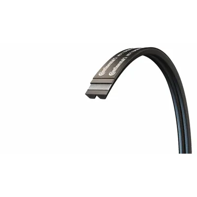 CONTINENTAL V-Belt: 4/B90, 4 Ribs, 93 in Outside Lg, 21/32 in Top Wd, 13/32 in Thick - B Section Banded V-Belts