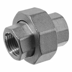 This 304 stainless steel socket weld pipe fitting features a socket x socket straight configuration for joining two pipes of equal diameter in a linear run. Rated Class 150 with a maximum operating pressure of 150 psi, it is suitable for low-pressure fluid or gas systems requiring corrosion resistance and leak-proof joints.