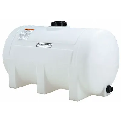 SNYDER INDUSTRIES Storage Tank: Single Wall, Horizontal, 525 gal, Closed Top - Horizontal Liquid Storage Tanks