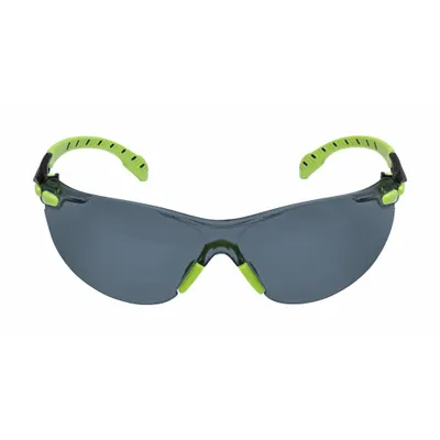 3M Safety Glasses: Gray Lens, Frameless, Scotchgard Anti-Fog - Padded Comfort-Fit Safety Glasses