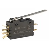 APPROVED VENDOR Snap Action Switch: Hinge Lever Actuator, 2NO/2NC, Quick Connect (MPN 5JEH2)