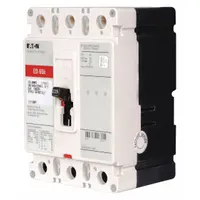 EATON Molded Case Circuit Breaker: 200 A Amps, 65kA at 240V AC, Fixed, ABC, Load Side Lug, Std, ED (MPN ED3200)