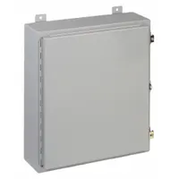 WIEGMANN Enclosure: Steel, 24 in x 20 in x 6 in, NEMA 12/13, Solid Cover, Hinged (MPN N12242006)