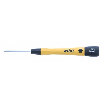 WIHA ESD-Safe Precision Torx Screwdriver: ESD Safe PicoFinish, Std Lg, Torx Tip - ESD-Safe Precision Torx Screwdrivers