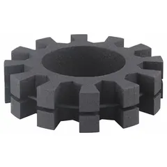 This carousel attachment is designed for use with HEIDOLPH shakers to hold up to twelve 50 mL tubes. Constructed with a PTFE and stainless steel frame, it facilitates simultaneous mixing or shaking of multiple samples in laboratory applications.