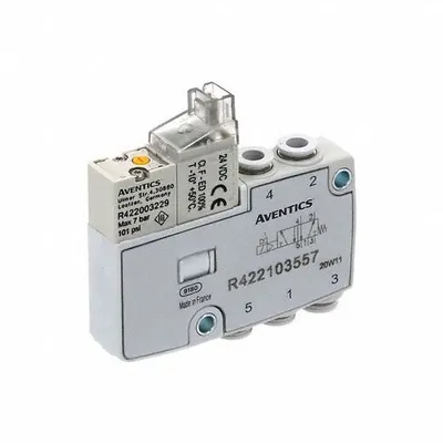 AVENTICS Directional Control Valve: Four-Way / Two-Position, Female 4 mm, Female - Aventics Inline Spool Valves