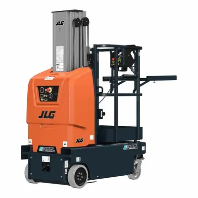 JLG Mobile Personnel Lift: Battery, Drivable, 18 ft Elevated Platform Ht - Drivable Vertical Lifts