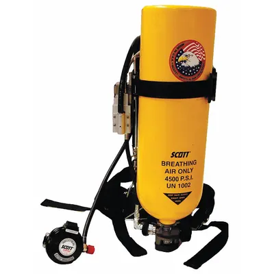 SCOTT SAFETY Industrial SCBA: Aluminum, 2,216 psi Cylinder Pressure, Scott ISCBA - 3M SCBA Systems