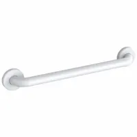 WINGITS Wall Grab Bar: Straight, 24 in Lg, 1 1/4 in Dia, Stainless Steel, Painted, WINGITS / PREMIUM (MPN WGB5YS24WH)