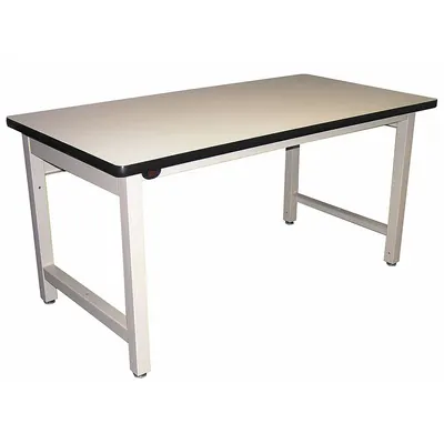 PRO-LINE Workbench: Adj Ht, Laminate, 72 in x 30 in, 5,000 lb Overall Load Capacity - Heavy-Duty Open-Base Workstations