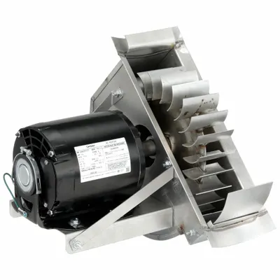 TJERNLUND Draft Inducer: For Boilers/Furnaces/Water Heaters, For 8 in to 12 in Pipe - Pipe-Mount Exhaust Draft Inducers
