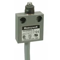 HONEYWELL Non Plug-In Limit Switch: Plunger Actuator, Metallic, Plunger, 2 Mounting Holes, 914CE (MPN 914CE18-9A)