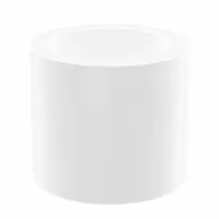 OILITE Sleeve Bearing: PTFE, 7/16 in Bore, 9/16 in OD, 1/2 in Overall Lg, White, 10 PK (MPN VS-0709-04B)