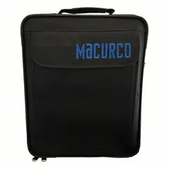 Calibration kit for fixed gas detectors monitoring carbon monoxide, hydrogen sulfide, and nitrogen dioxide. Measures 18 in x 13 1/2 in x 6 in. Compatible with detector model TX-ND-12. Used to verify sensor accuracy in industrial settings such as refineries, wastewater plants, and confined spaces.