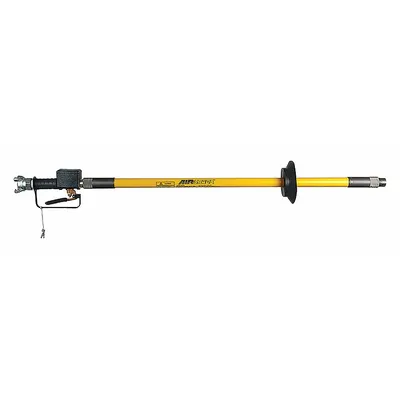 AIRSPADE Air Excavation Tool: 5 ft Barrel Lg, 1 1/4 in Male NPT - Non-Conductive Barrel & Non-Sparking Nozzle Tools