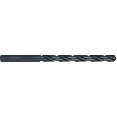 CHICAGO-LATROBE Extra Long Drill Bit: 19/64", 12" Overall Lg, 118° Notched Point - High-Speed Steel Extended-Length Drill Bits