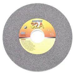 Straight grinding wheel, Type 1, with dimensions 10" x 1" x 2". Specification 32A46-IVBE with wheel hardness I. Designed for moderate-to-heavy grinding of tool steels in industrial metalworking applications.
