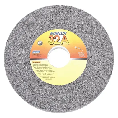 NORTON Straight Grinding Wheel Type 1, 10" x 1" x 2", 32A46-IVBE, Hardness I - Grinding Wheels for Moderate-to-Heavy Grinding of Tool Steels