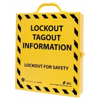 ZING Lockout Document Case: No Padlocks, Inner Shelf, Document Case (MPN 6058)